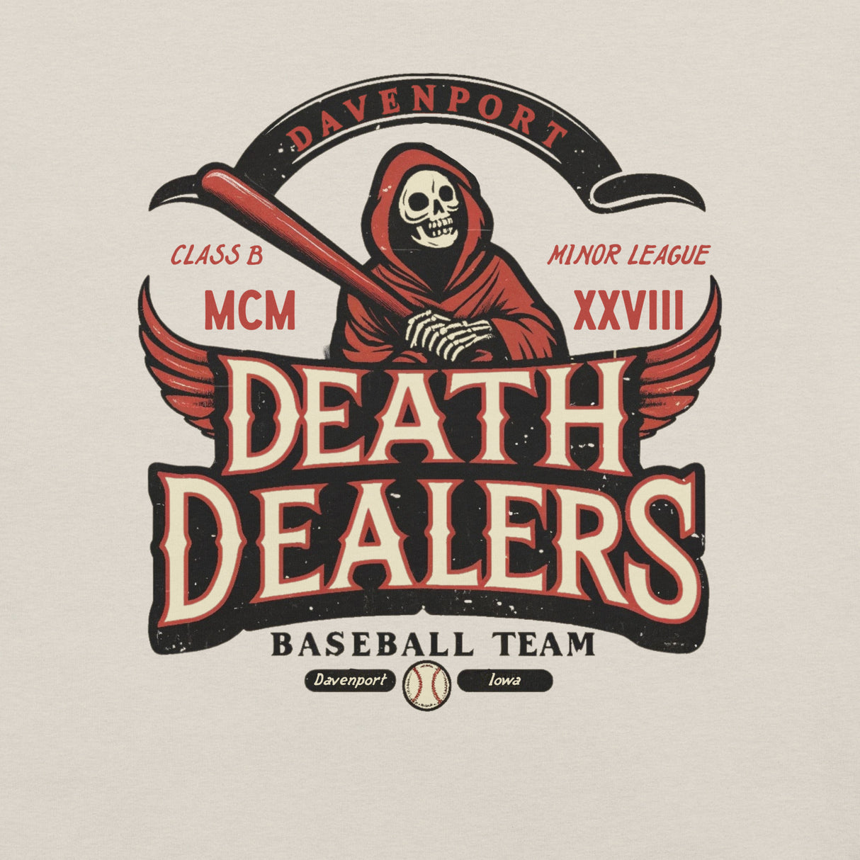 Vintage springs slow pokes mascot artwork – close-up design detail