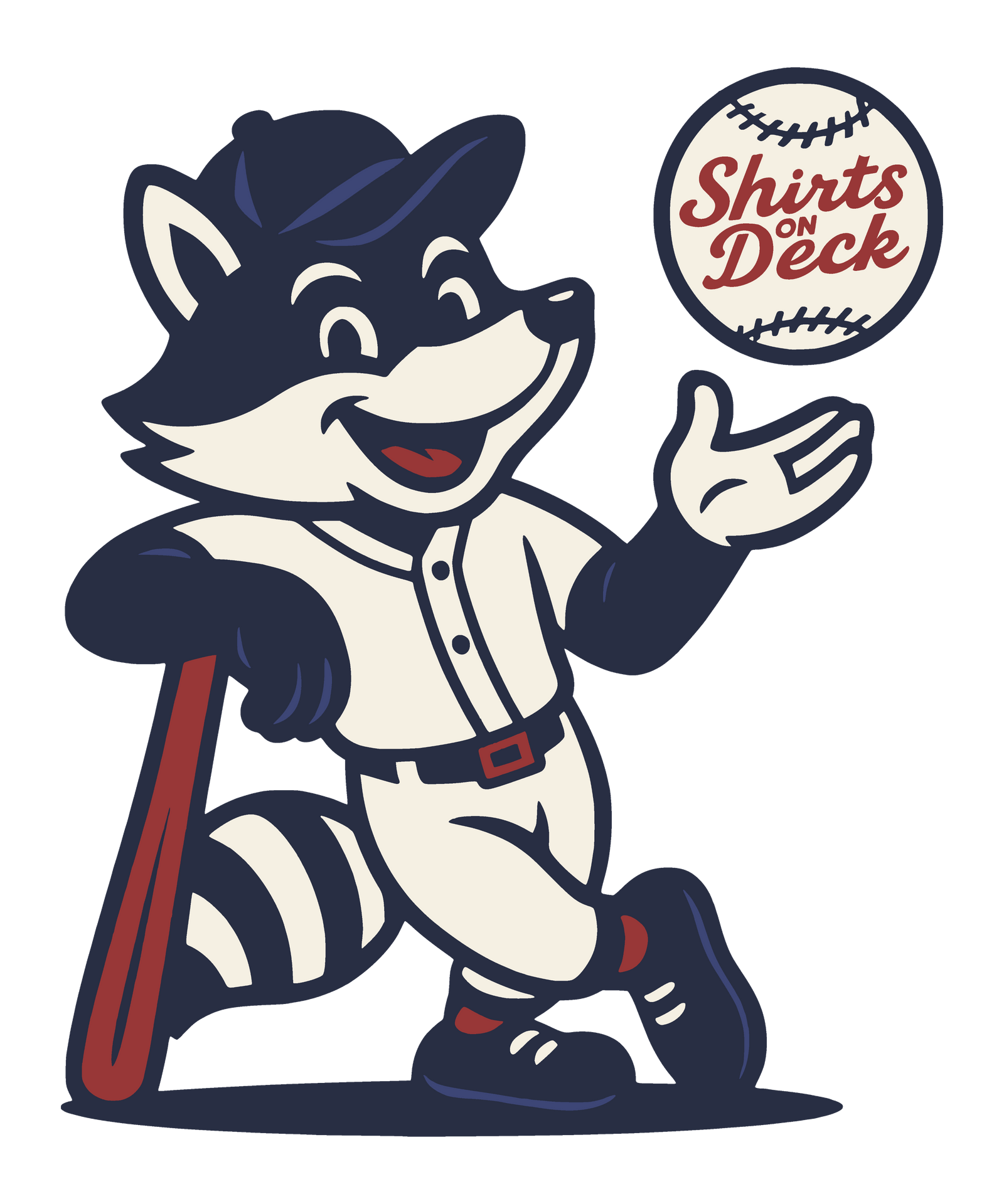Shirts On Deck mascot t-shirt subscription