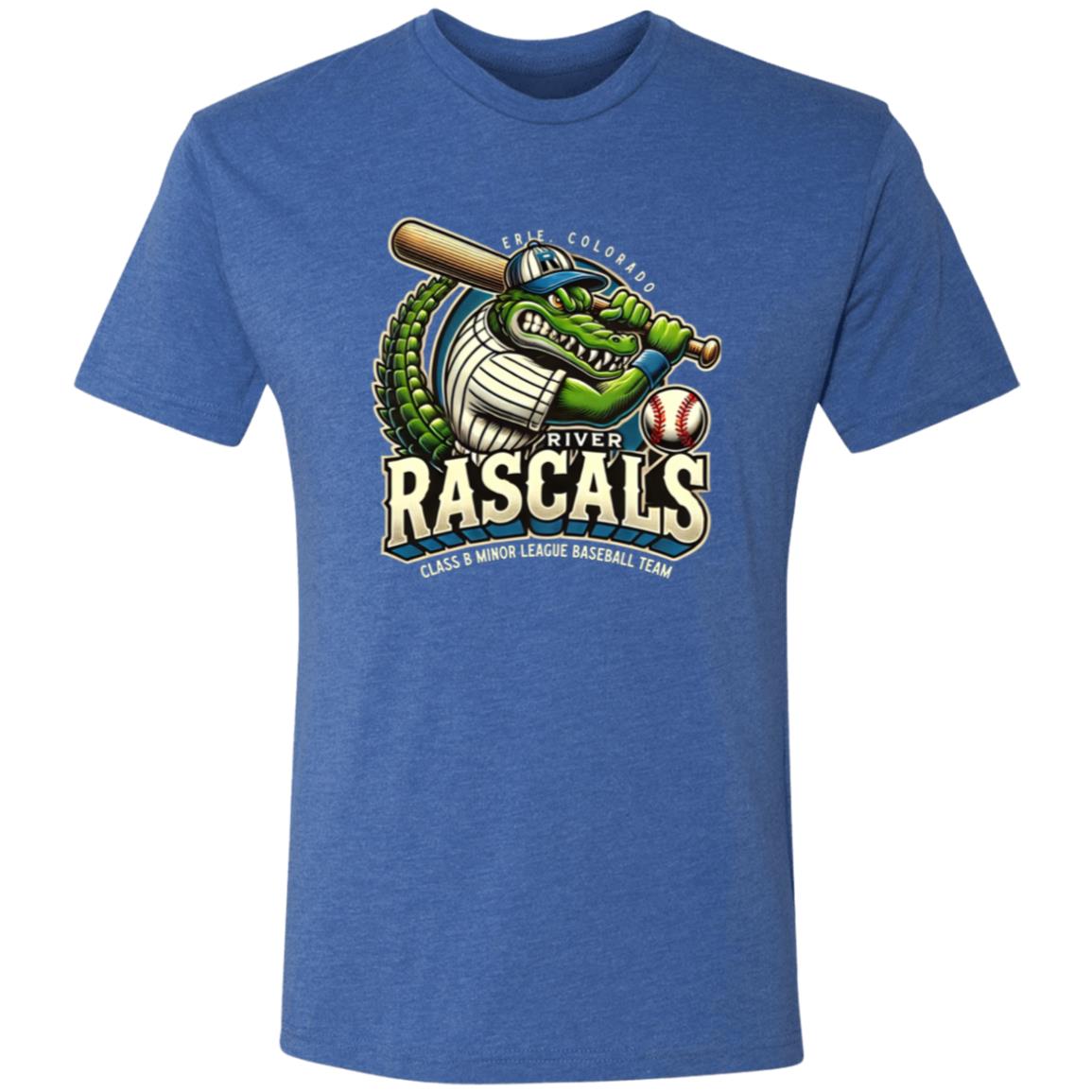 Erie River Rascals Minor League Baseball Team Triblend T-Shirt