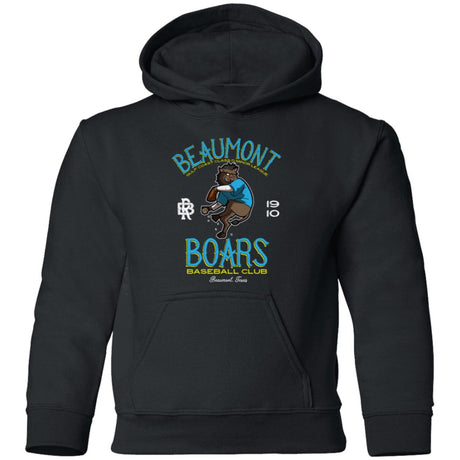 Beaumont Boars Retro Minor League Baseball Team-Youth Pullover Hoodie