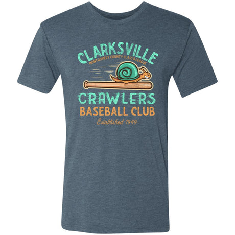 Clarksville Crawlers Baseball Team Triblend T-Shirt