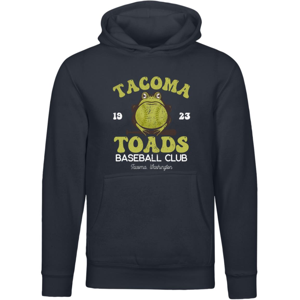 Tacoma Toads Retro Minor League Baseball Team Unisex Luxury Hoodie