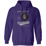 Sioux City Silverbacks Retro Minor League Baseball Team-Unisex Premium Hoodie