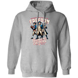 Freedom Founding Fathers Retro Minor League Baseball Team-Unisex Premium Hoodie