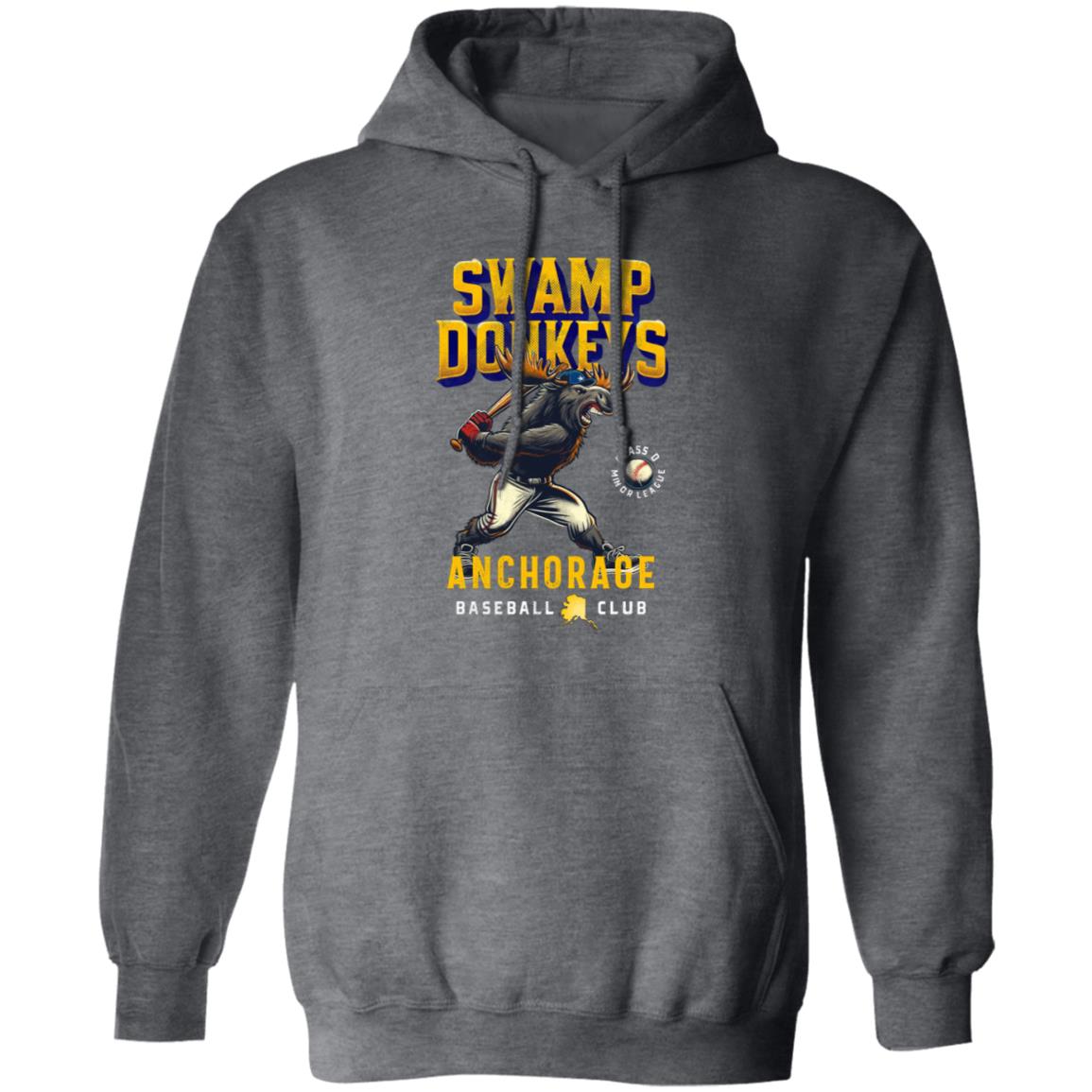 Swamp Donkeys Retro Minor League Baseball Team-Unisex Premium Hoodie