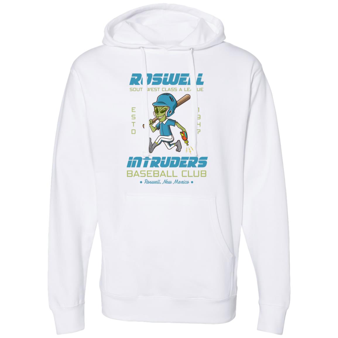 Roswell Intruders Retro Minor League Baseball Team-Unisex Hoodie