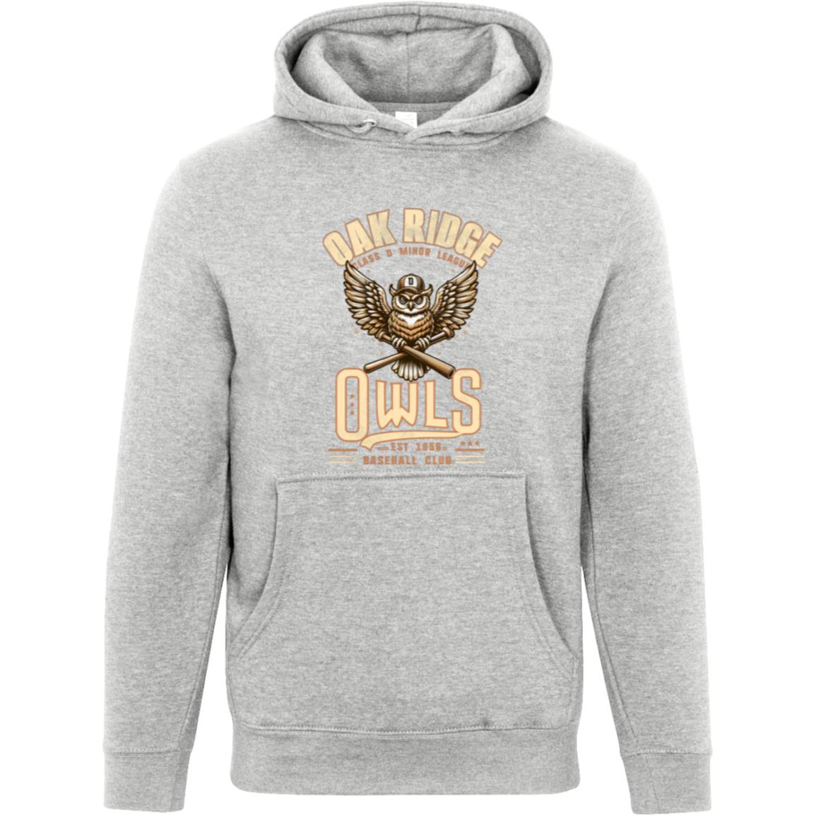 Oak Ridge Owls Retro Minor League Baseball Team Unisex Luxury Hoodie