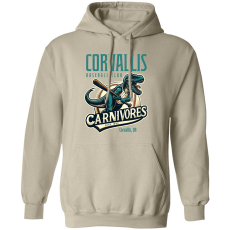 Corvallis Carnivores Retro Minor League Baseball Team-Unisex Premium Hoodie