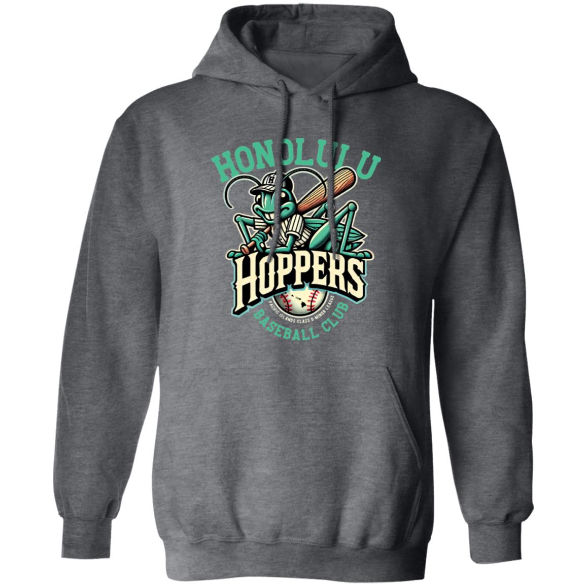 Honolulu Hoppers Minor League Baseball Team Pullover Hoodie