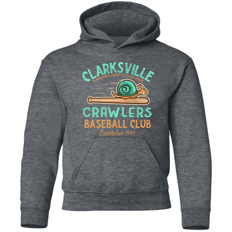 Clarksville Crawlers Baseball Team Youth Pullover Hoodie