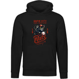 Rapid City Rats Retro Minor League Baseball Team-Unisex Luxury Hoodie