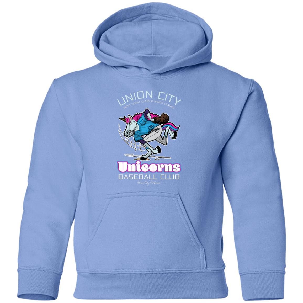 Union City Unicorns Minor League Baseball Team Youth Pullover Hoodie