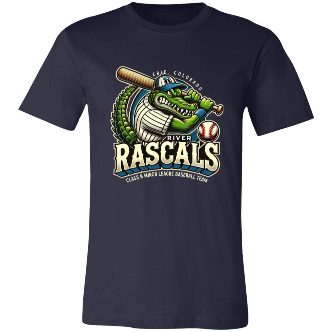 Erie River Rascals Minor League Baseball Team T-Shirt