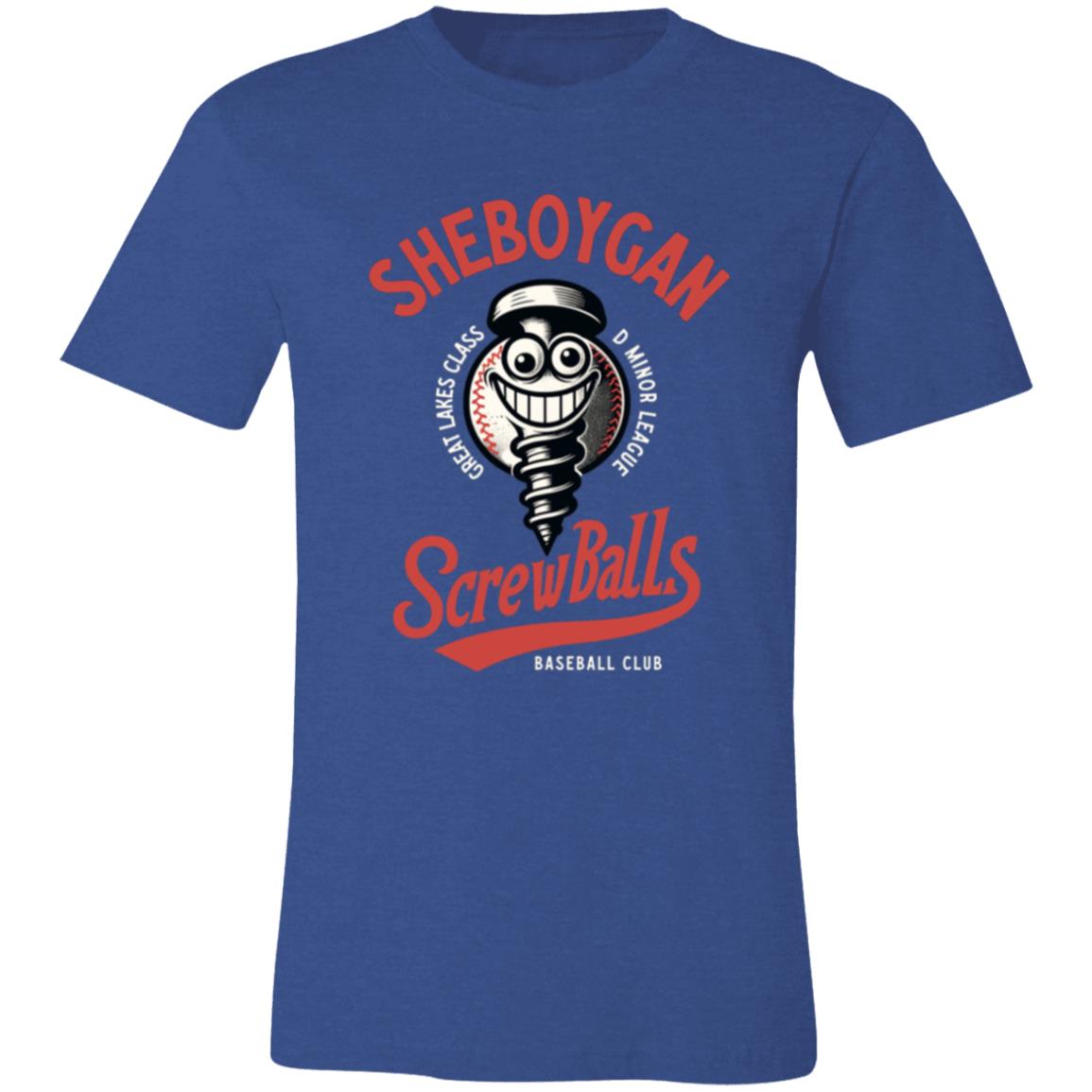 Sheboygan Screwballs Baseball Team T-Shirt