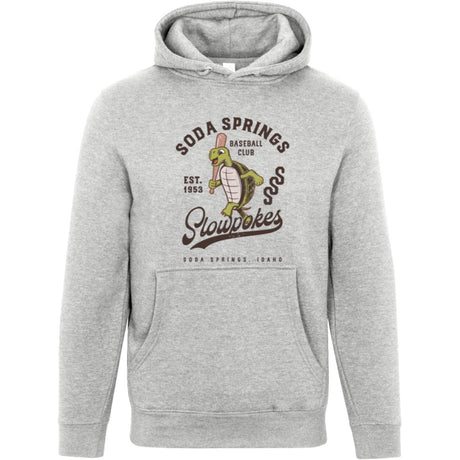 Soda Springs Slowpokes Retro Minor League Baseball Team-Unisex Luxury Hoodie