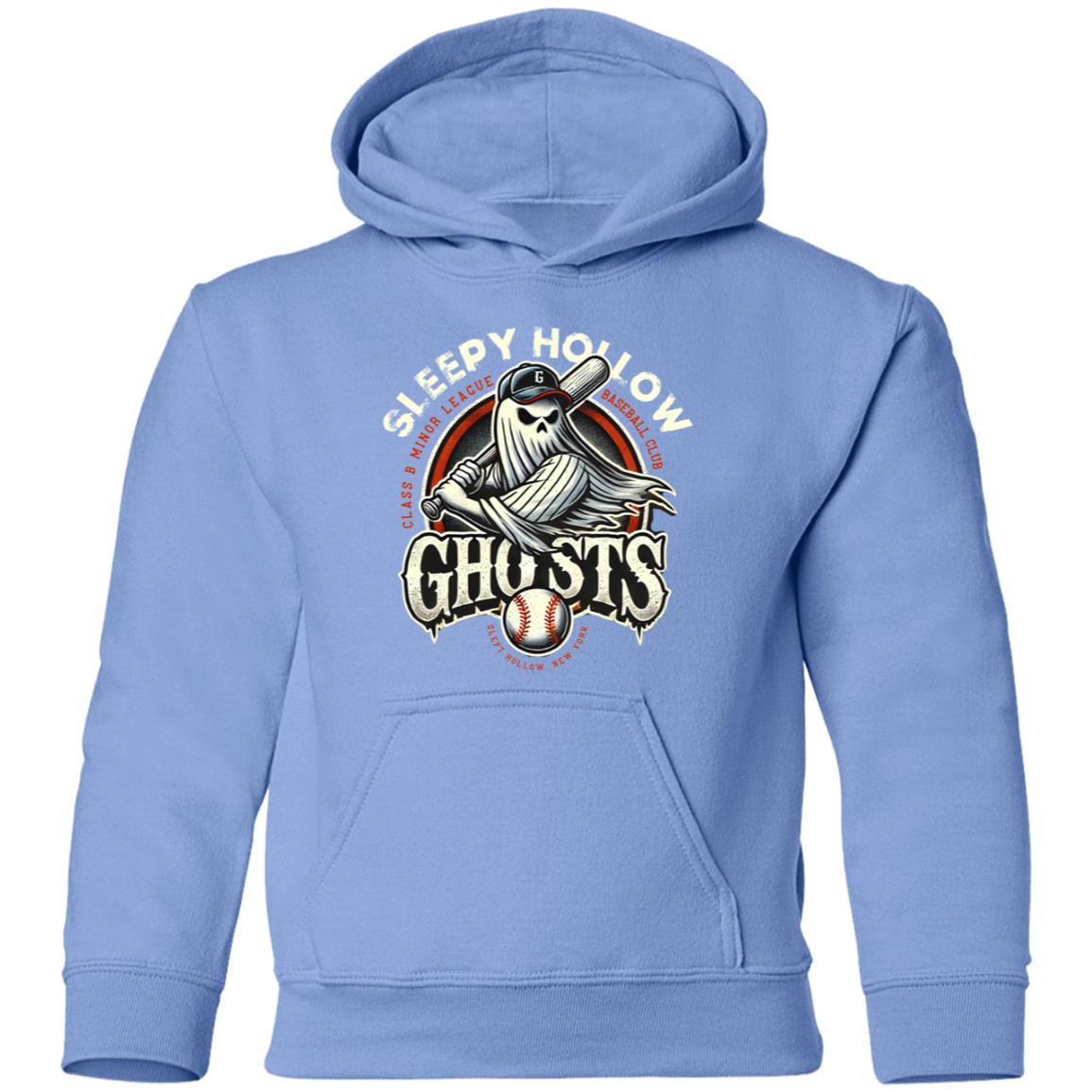 Sleep Hollow Ghosts Minor League Baseball Baseball Team Youth Pullover Hoodie