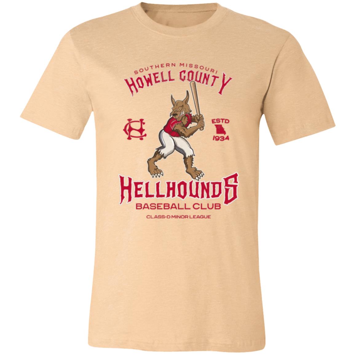 Howell County Hellhounds Baseball Team T-Shirt