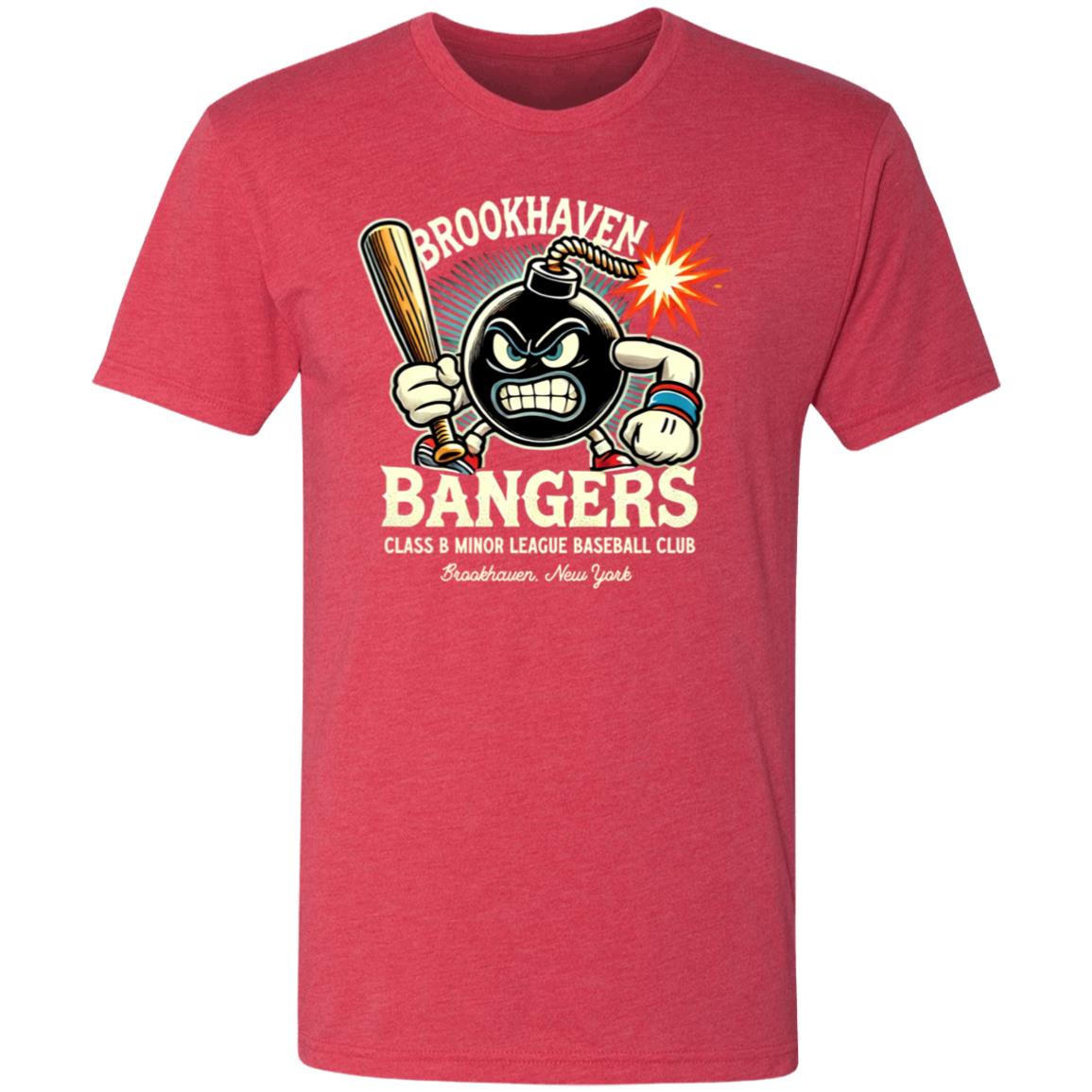 Brookhaven Bangers Minor League Baseball Team Triblend T-Shirt