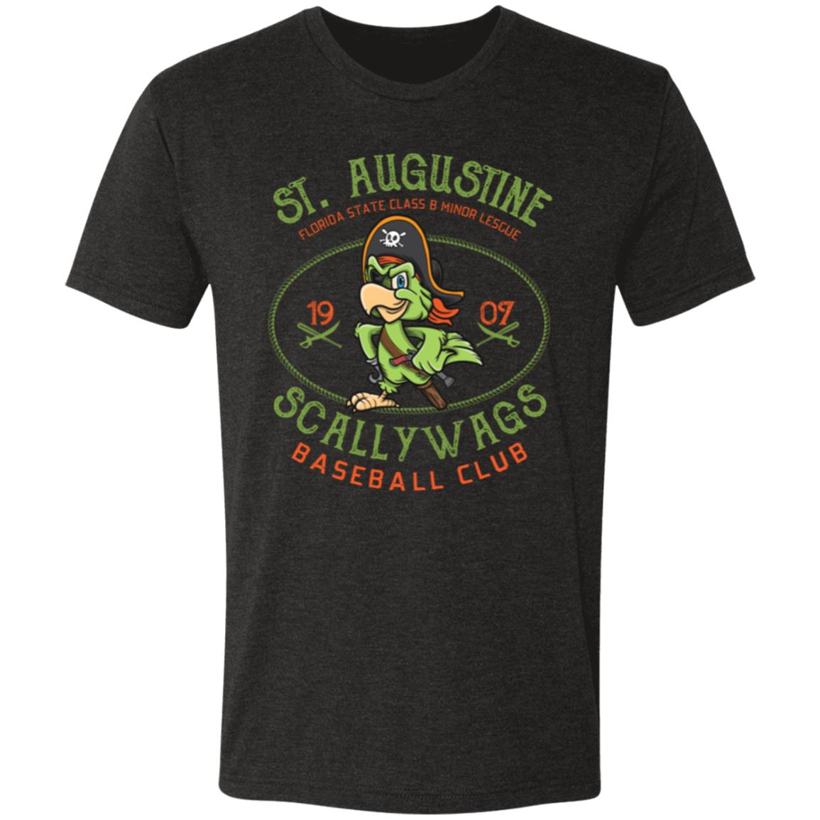 St. Augustine Scallywags Baseball Team Triblend T-Shirt