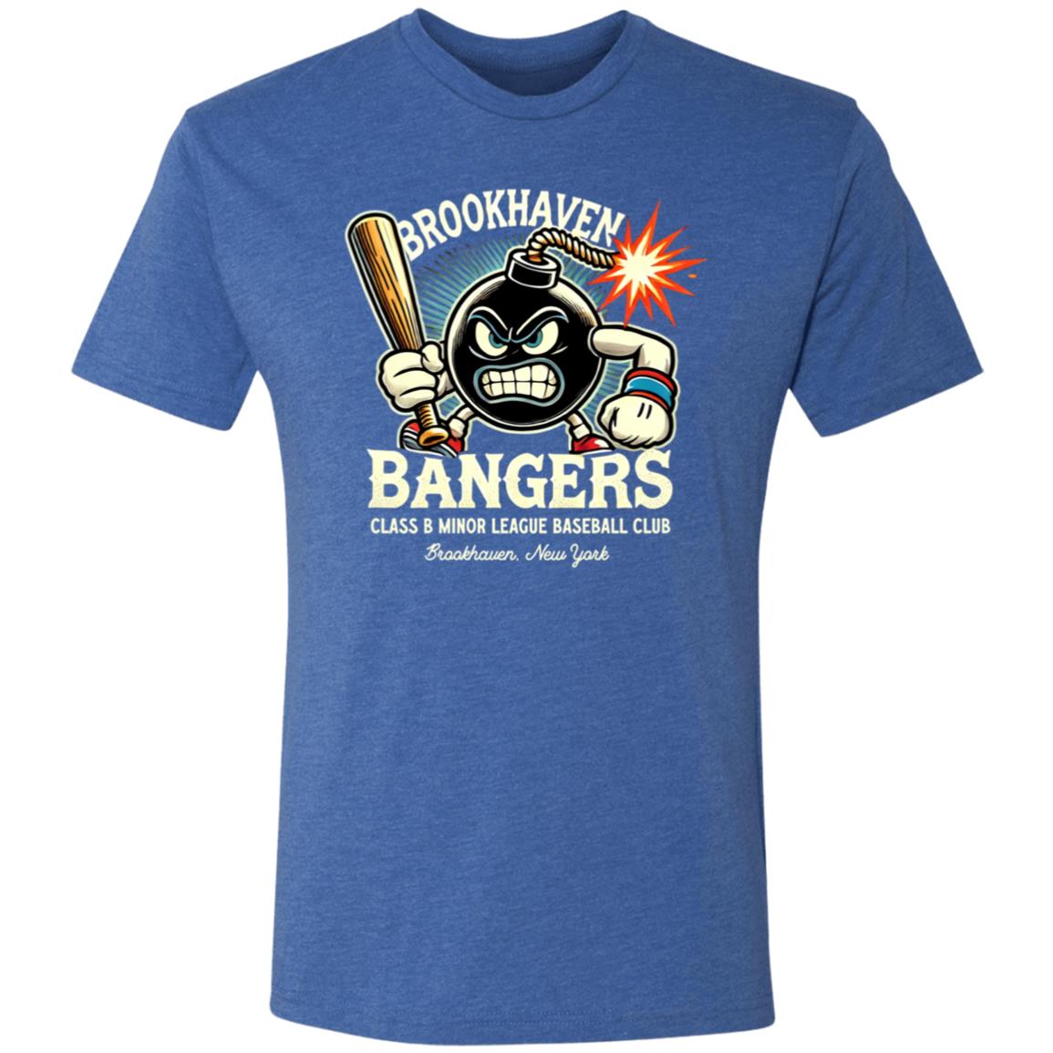 Brookhaven Bangers Minor League Baseball Team Triblend T-Shirt