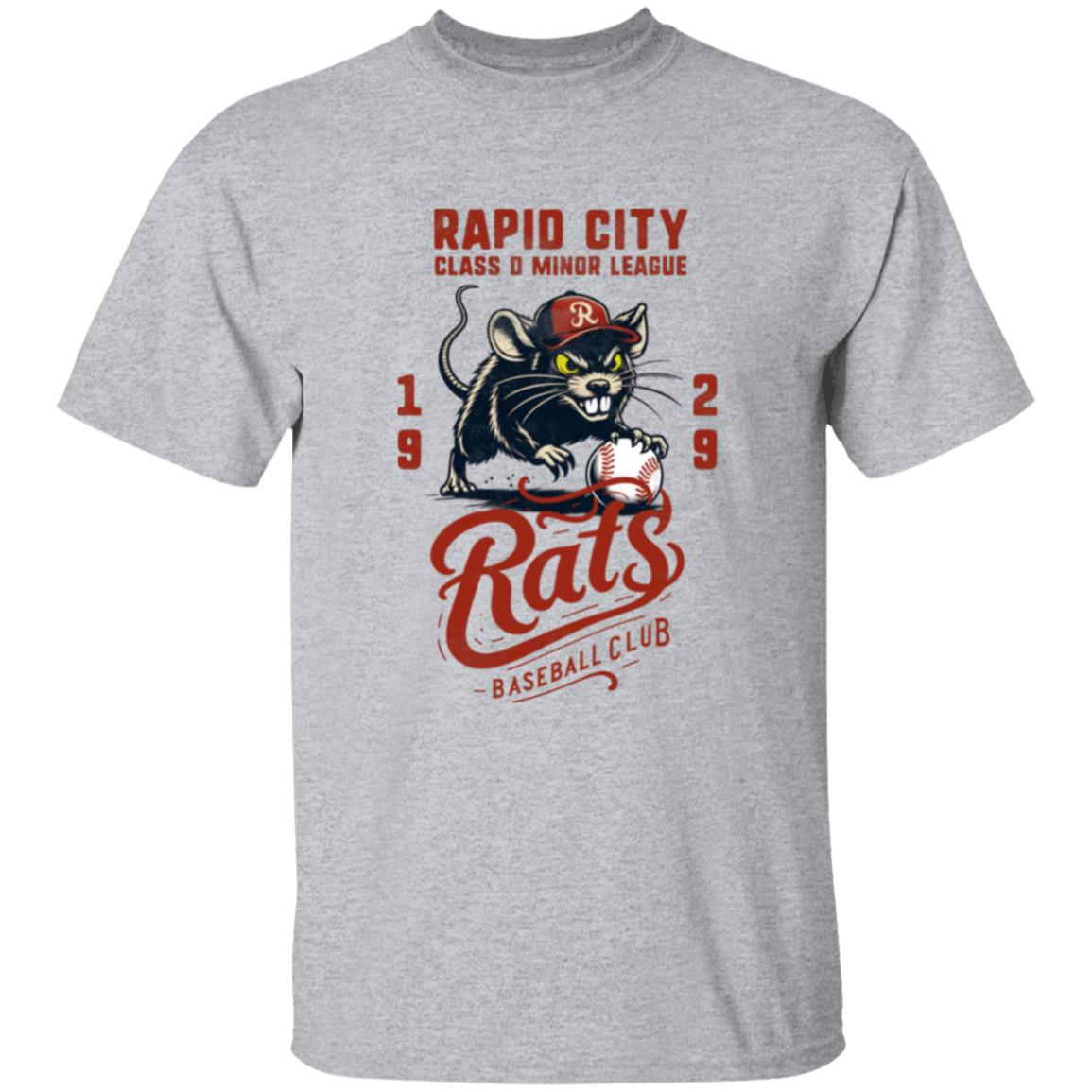 Rapid City Rats Baseball Team Youth  Cotton T-Shirt