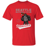 Seattle Silverbacks Retro Minor League Baseball Team Youth  Cotton T-Shirt