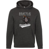 Seattle Silverbacks Retro Minor League Baseball Team Unisex Luxury Hoodie