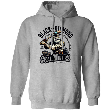 Black Diamond Miners Retro Minor League Baseball Team-Unisex Premium Hoodie