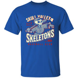 Skull Valley Skeletons Minor League Baseball Team Youth  Cotton T-Shirt