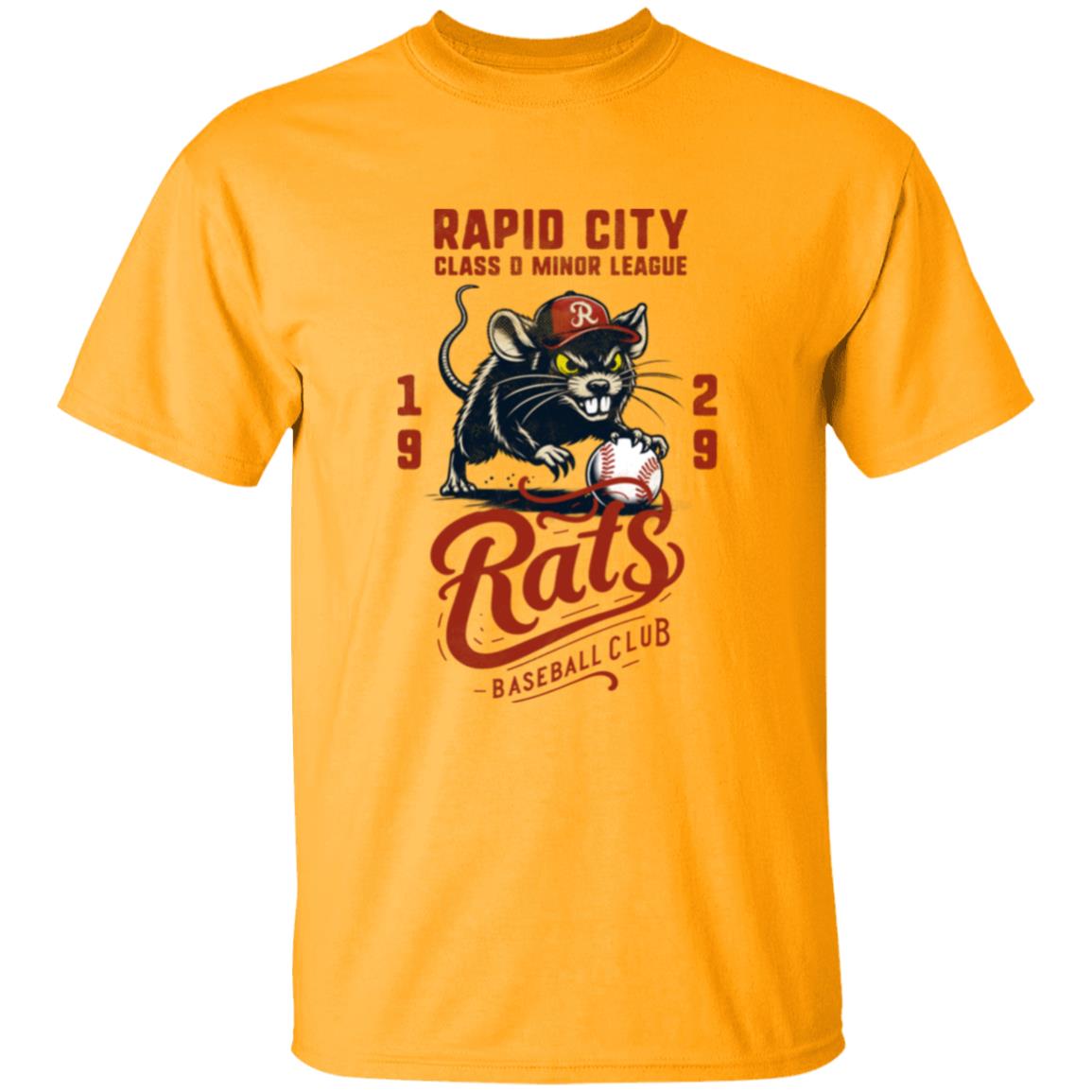 Rapid City Rats Baseball Team Youth  Cotton T-Shirt