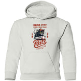 Rapid City Rats Retro Minor League Baseball Team-Youth Pullover Hoodie