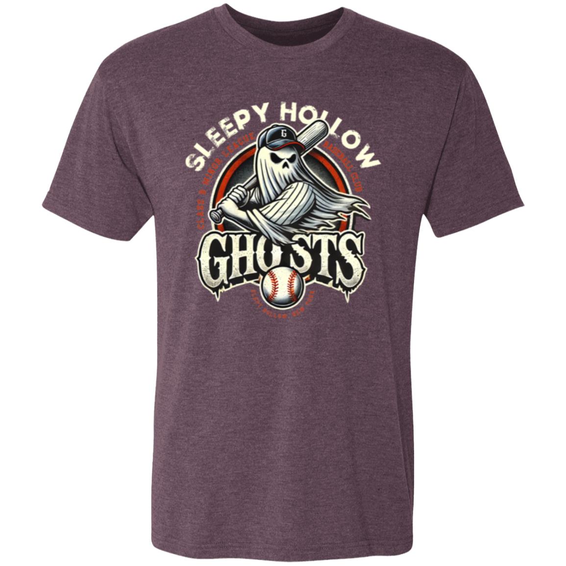 Sleep Hollow Ghosts Minor League Baseball Baseball Team Triblend T-Shirt