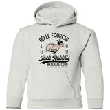 Belle Fourche Jack Rabbits Retro Minor League Baseball Team-Youth Pullover Hoodie