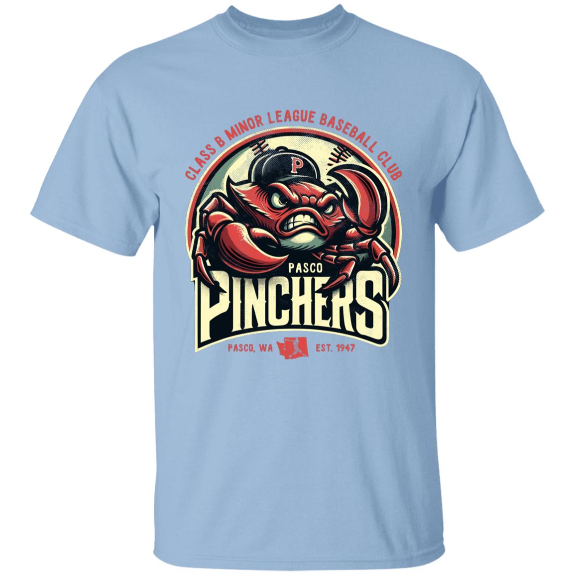 Pasco Pinchers Retro Minor League Baseball Youth Cotton T-Shirt