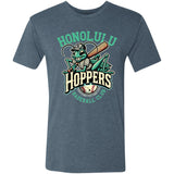 Honolulu Hoppers Minor League Baseball Team Triblend T-Shirt