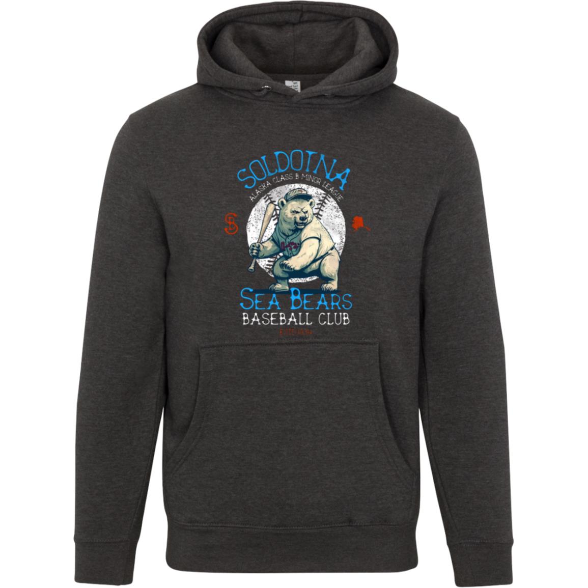 Soldotna Sea Bears Retro Minor League Baseball Team Unisex Luxury Hoodie