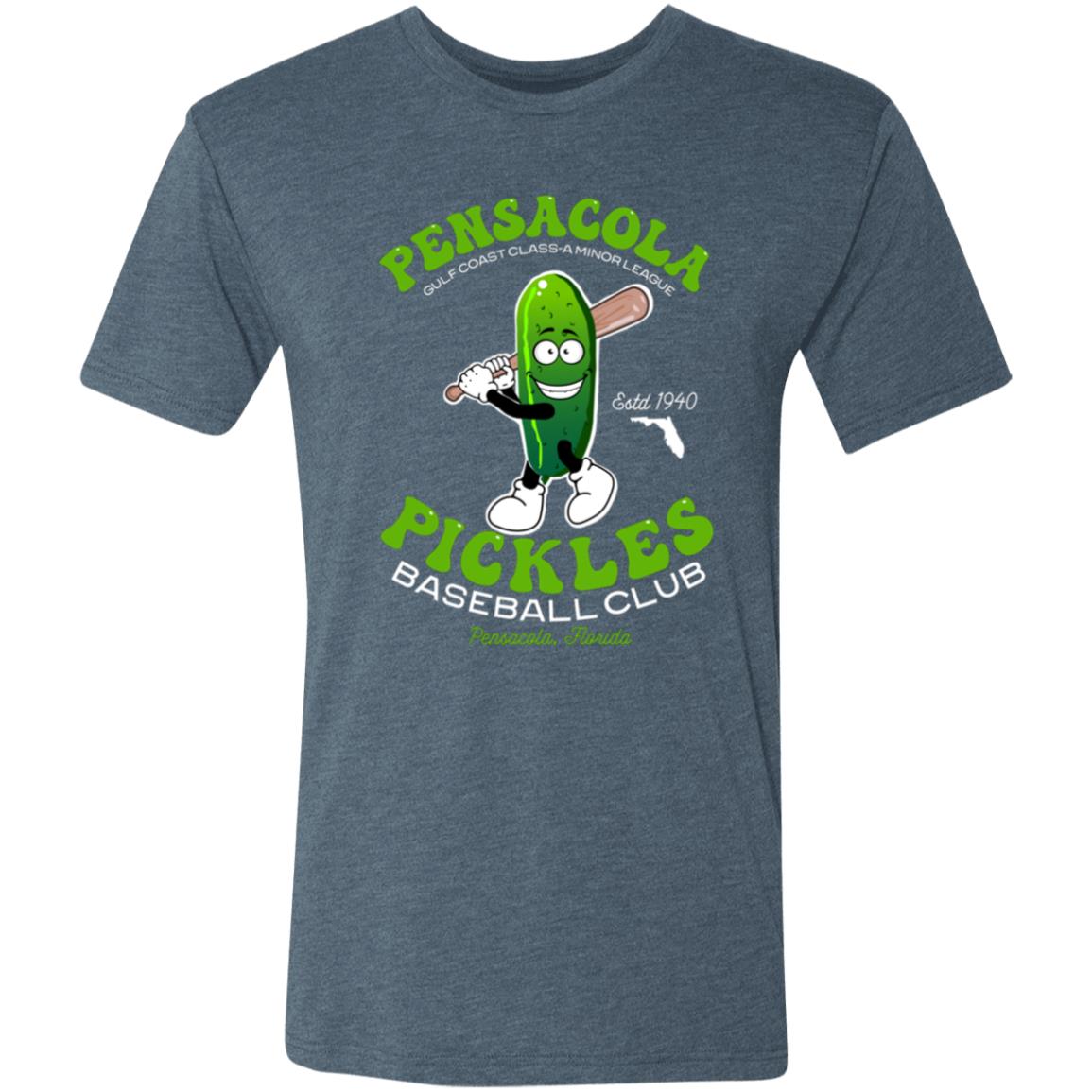 Pensacola Pickles Minor League Baseball Team Triblend T-Shirt