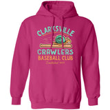 Clarksville Crawlers Baseball Team Pullover Hoodie