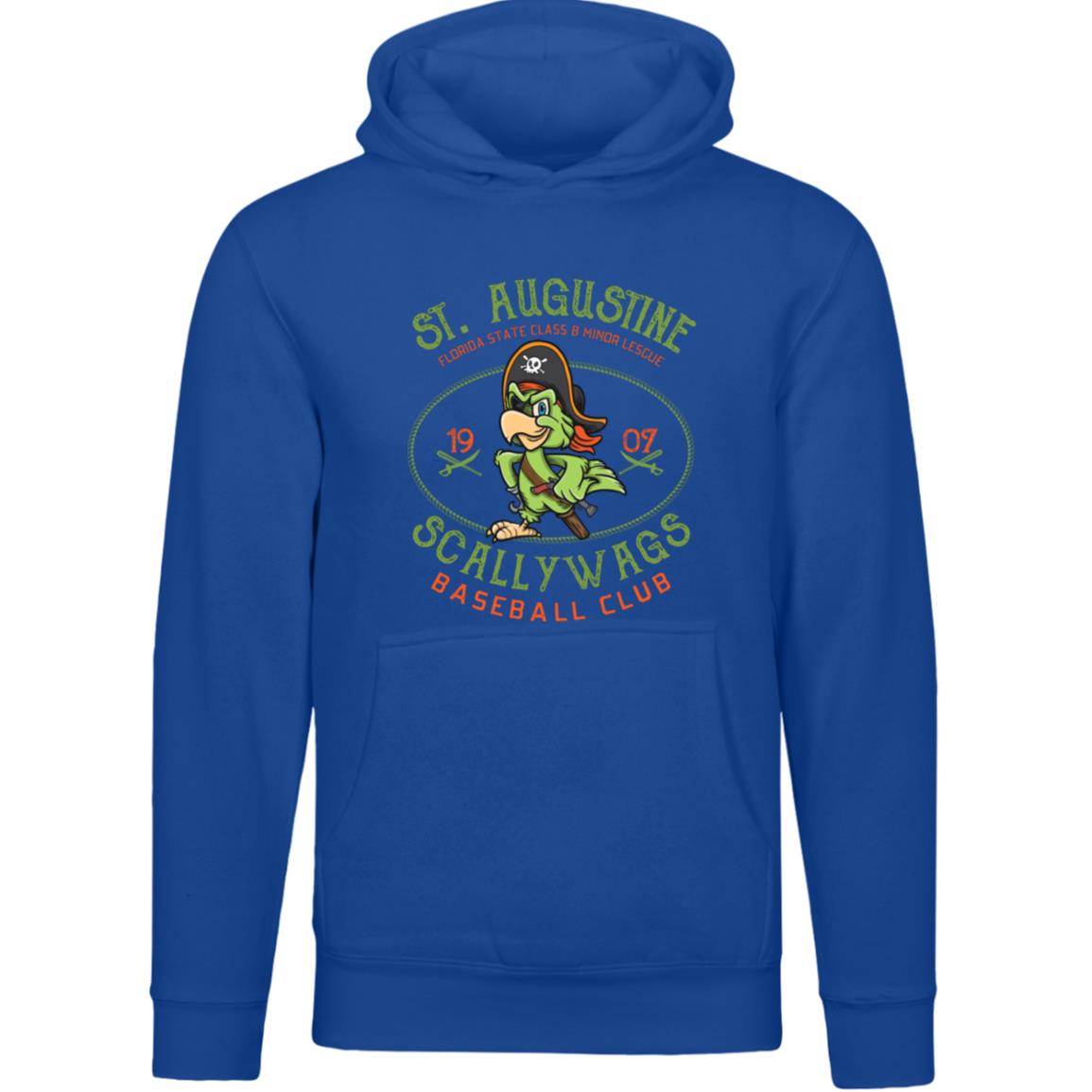 St. Augustine Scallywags Baseball Team Unisex Luxury Hoodie