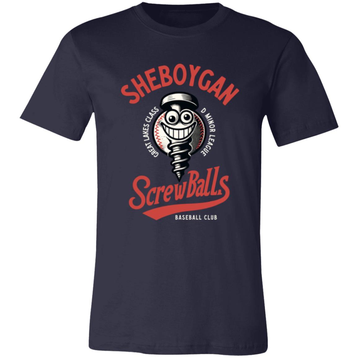 Sheboygan Screwballs Baseball Team T-Shirt