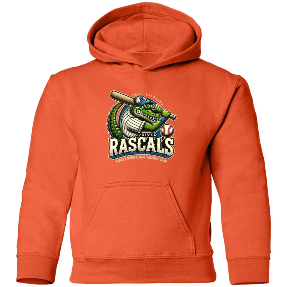 Erie River Rascals Minor League Baseball Team Youth Pullover Hoodie