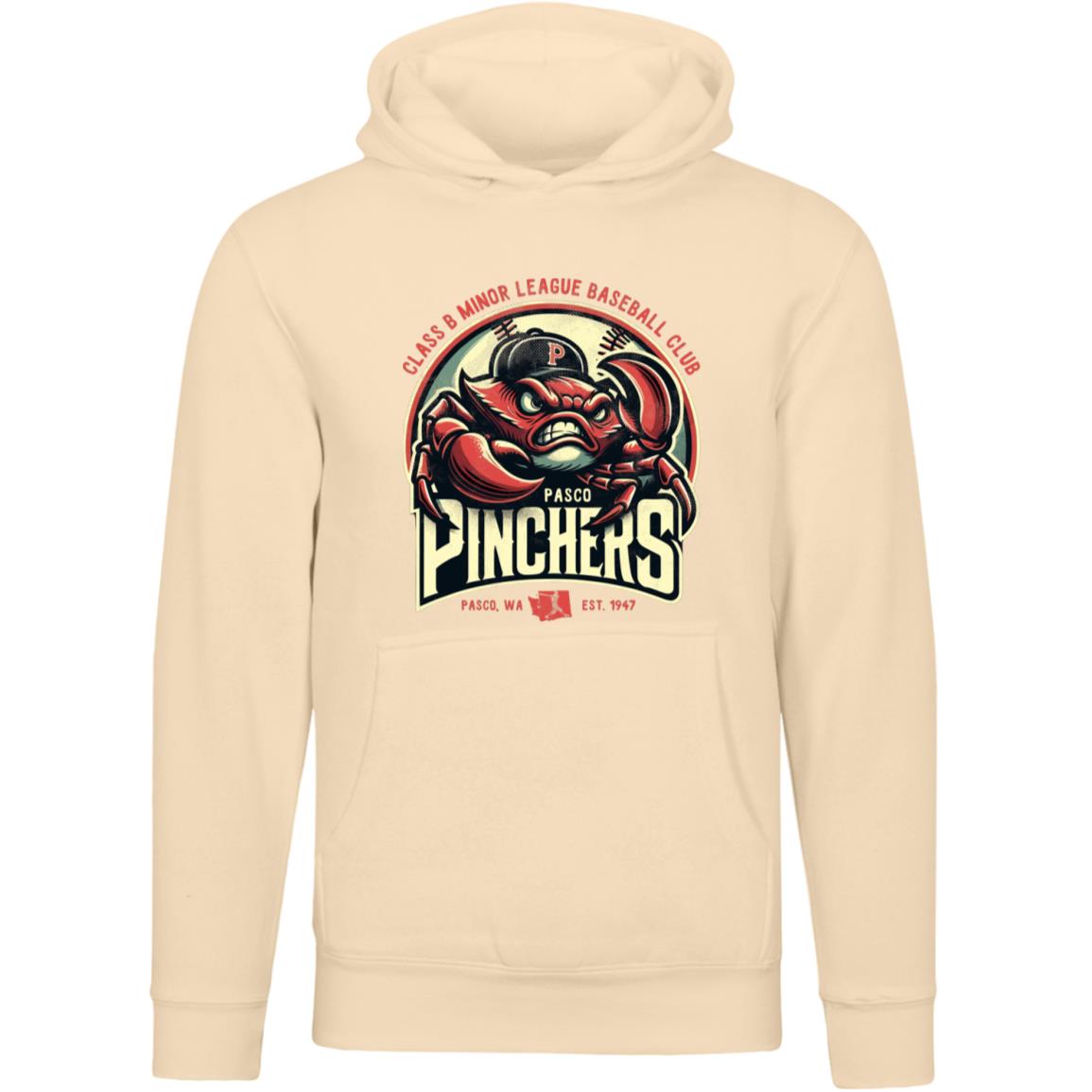 Pasco Pinchers Retro Minor League Baseball Team Unisex Luxury Hoodie