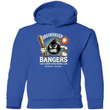 Brookhaven Bangers Minor League Baseball Team Youth Pullover Hoodie