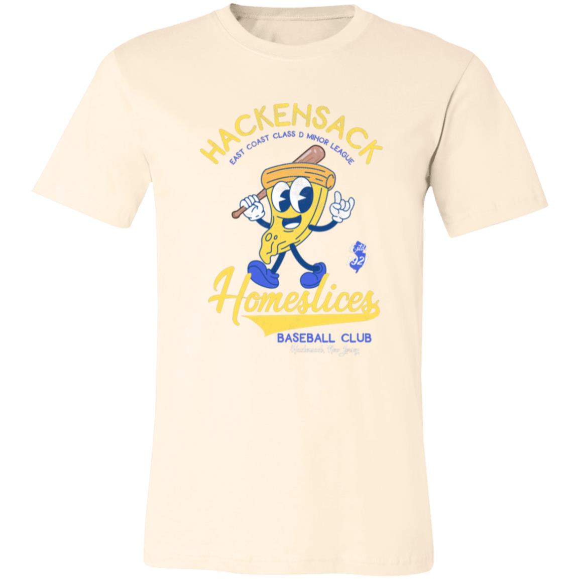 Hackensack Homeslices Retro Minor League Baseball Unisex T-Shirt