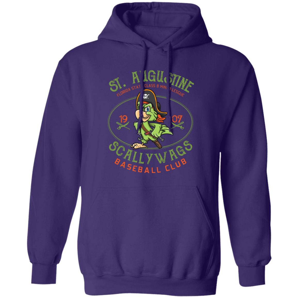 St. Augustine Scallywags Baseball Team Pullover Hoodie