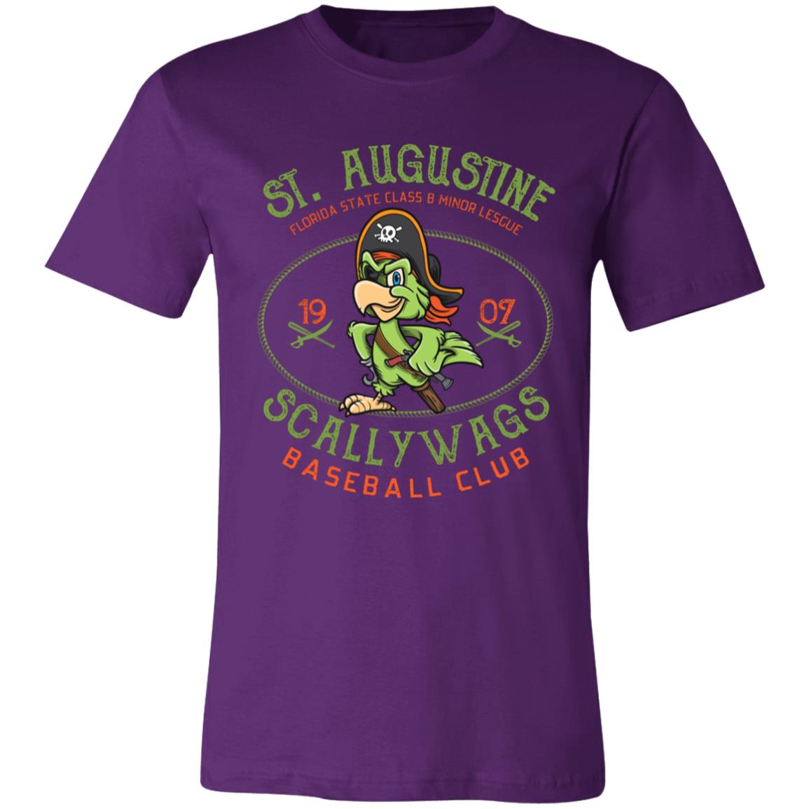 St. Augustine Scallywags Baseball Team T-Shirt