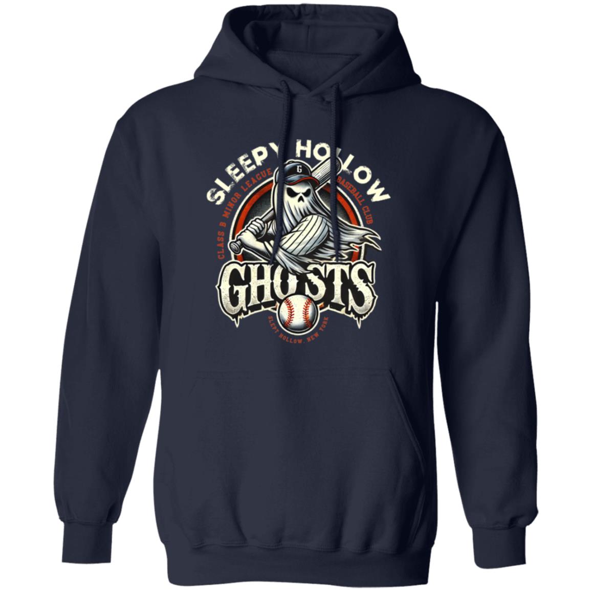 Sleep Hollow Ghosts Minor League Baseball Baseball Team Pullover Hoodie