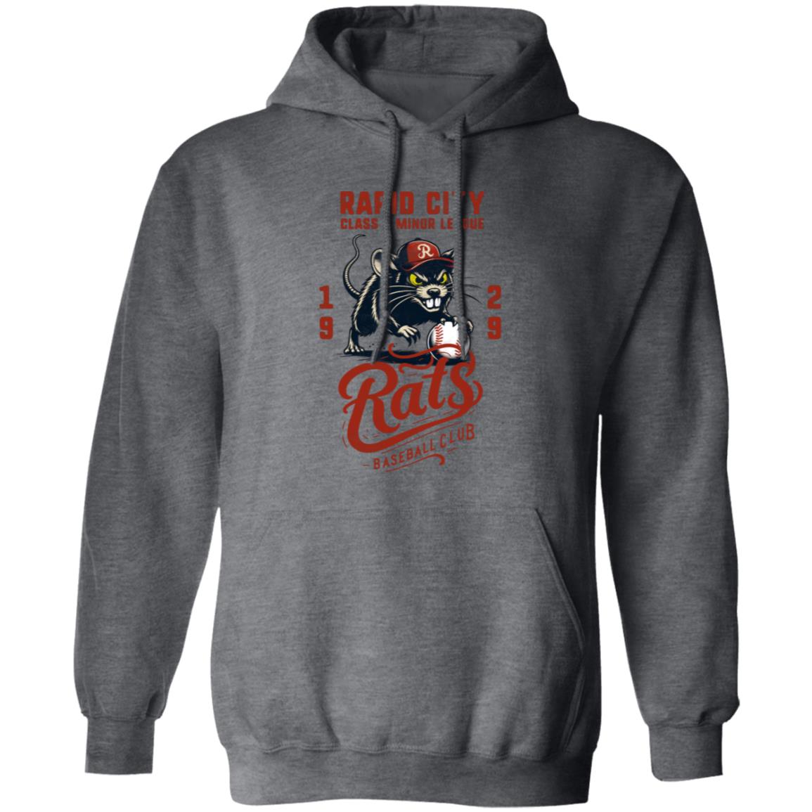 Rapid City Rats Baseball Team Pullover Hoodie