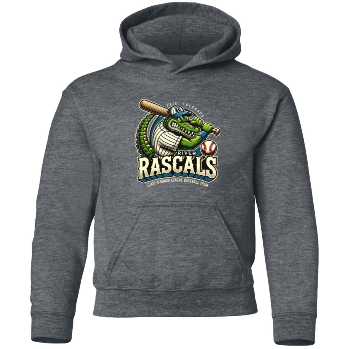 Erie River Rascals Minor League Baseball Team Youth Pullover Hoodie