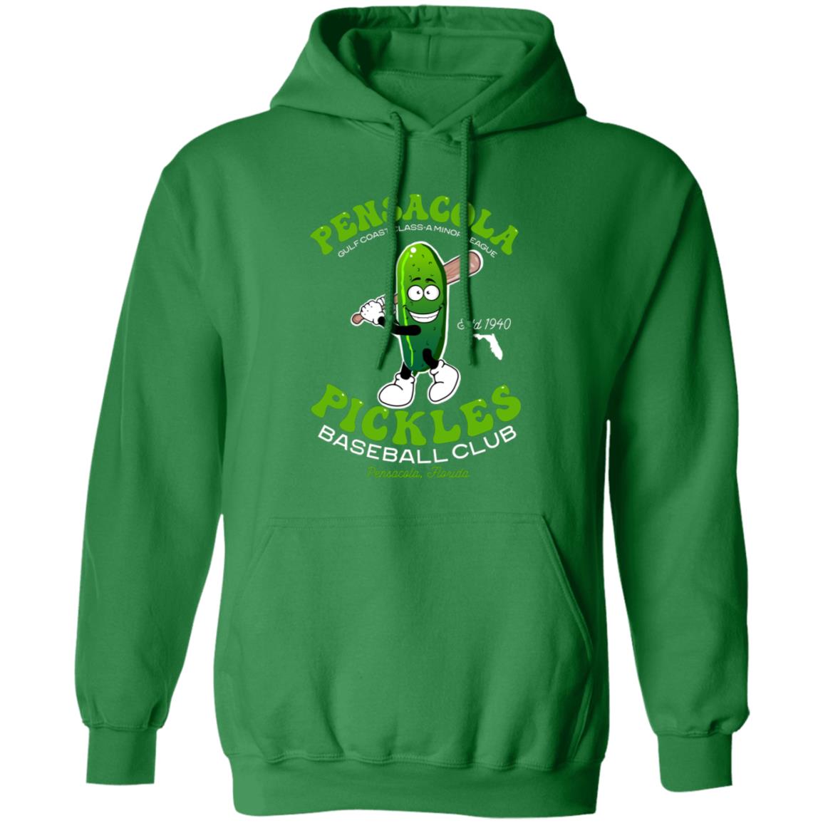 Pensacola Pickles Minor League Baseball Team Pullover Hoodie